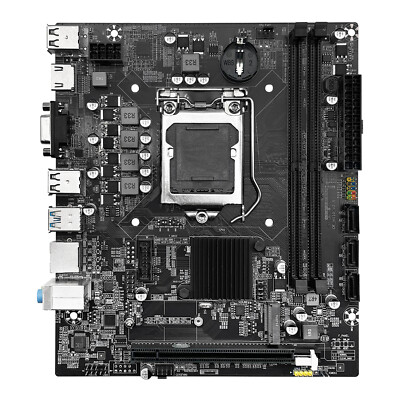 JUXIESHI LGA 1151 Motherboard H110 for Intel 9th 8th 7th 6th CPU
