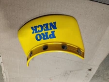 NOS Yellow Pro Neck AME Helmet Visor Old School BMX