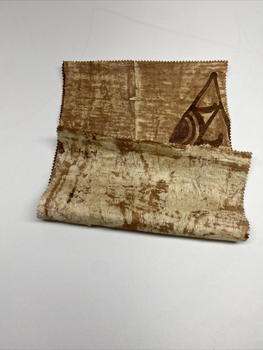 Tapa Cloth Vintage Handmade Siapo Kapa Ngatu Masa Bark Samoan Islands23 x 15”17 - Picture 3 of 3
