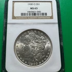1900-O Morgan Silver Dollar NGC MS63 61040