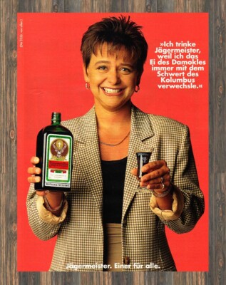 Jägermeister #3326 - Reklame Werbeanzeige Original-Werbung 1997