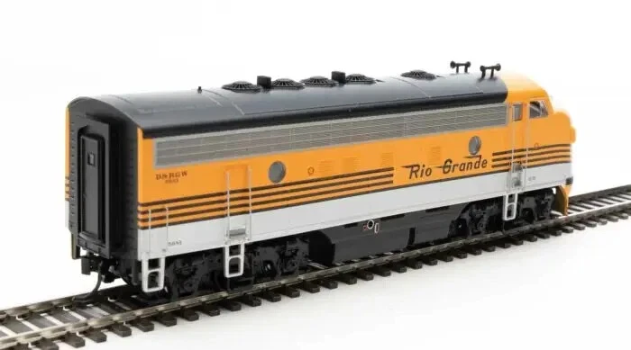 WALTHERS 910-19971 HO EMD F7 A-B SET RIO GRANDE DCC & SOUND D&RGW #5681 & #5682 - Image 2 of 4