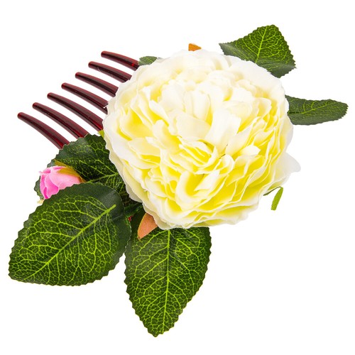 Flower Headpiece Hair Comb and Ornaments Daily Wear Accessory Bride