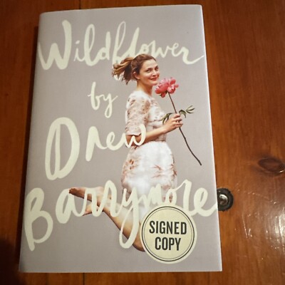 DREW BARRYMORE SIGNED Wildflowers First 1st Edition Signed