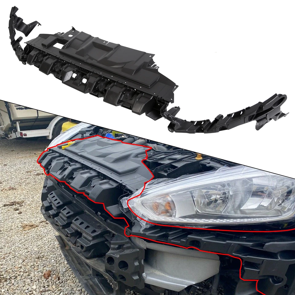 For 2015-2018 Ford Focus Front Bumper Cover Mounting Kit Bracket Support Pad Foto 3 de 4
