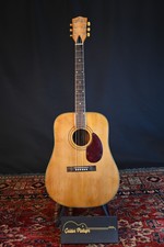 Circa 1964 Kay 6100 Country Flat Top Acoustic Dreadnought Guitar Natural Finish