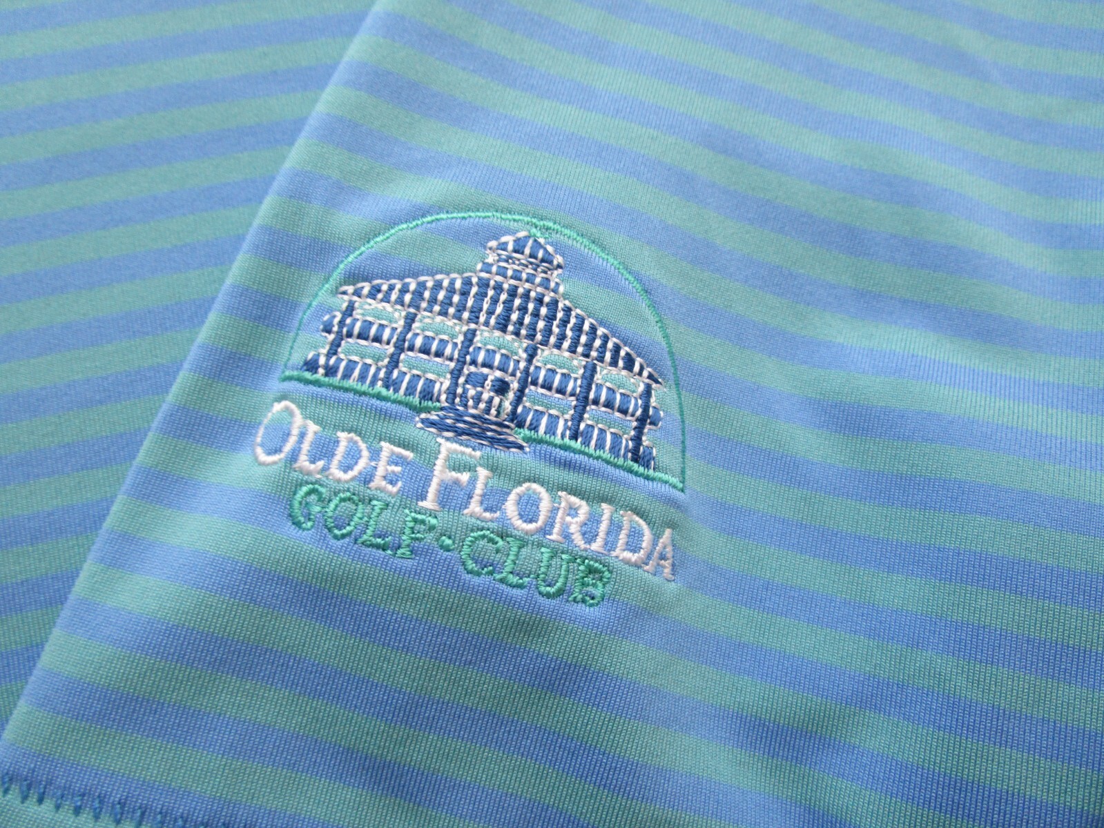 Mens Medium Peter Millar Performance Jersey Polo … - image 2