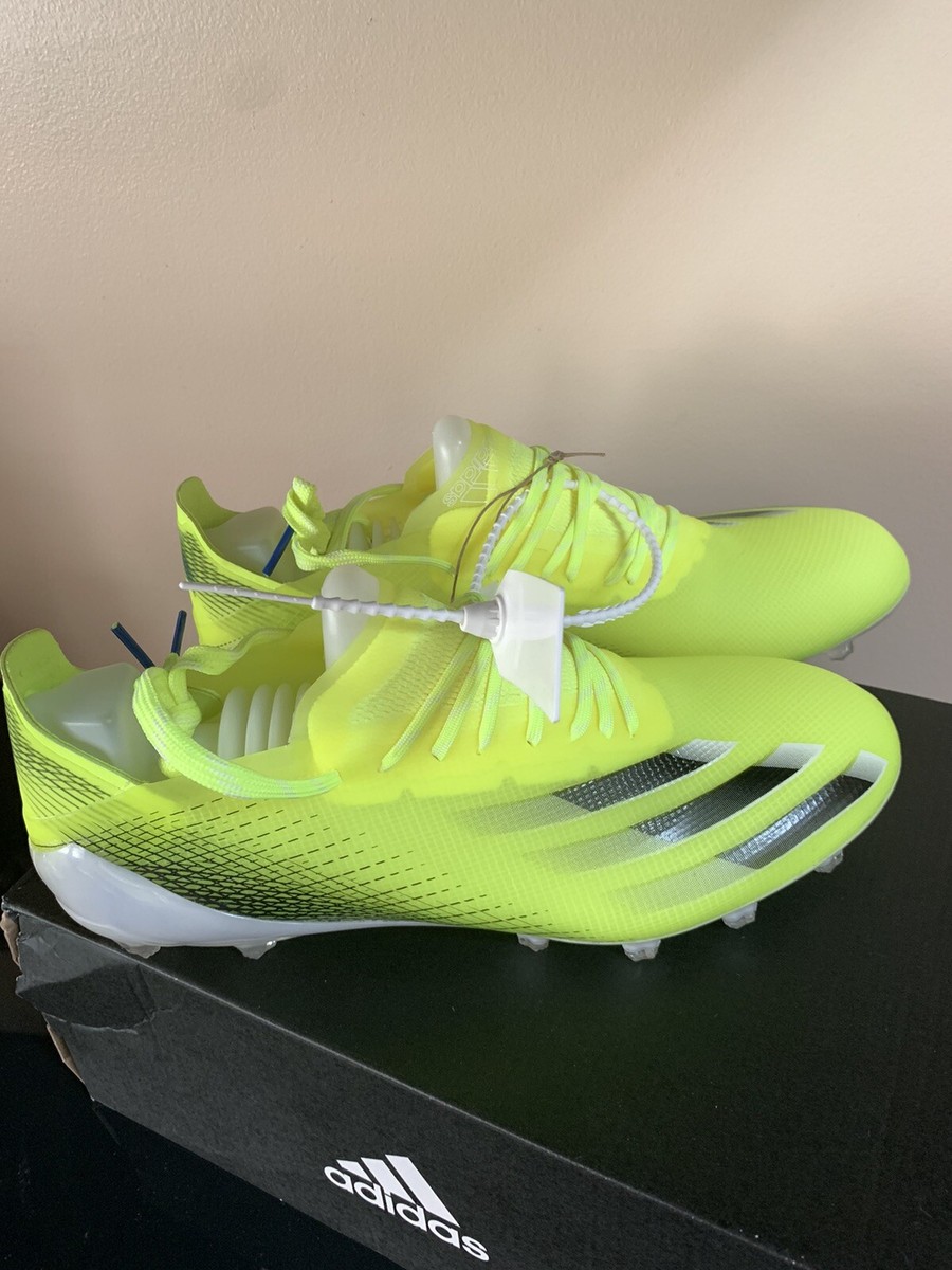 Size 8 - adidas X Ghosted.1 FG Solar Yellow 2021 (FY0957