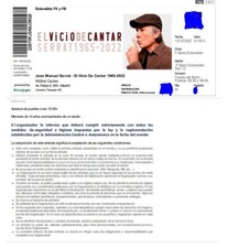 Concierto Serrat Madrid 13  Dic.2022.3 entradas juntas, se venden las 5 juntas. 