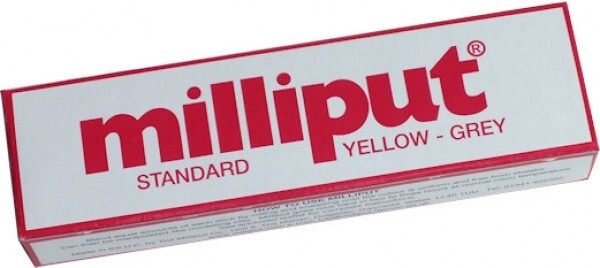 Milliput Standard Modelliermasse 113.4g Yellow Grey (epoxy Putty)