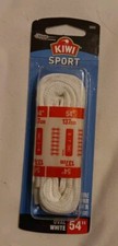 Kiwi Sport 54" Oval White Shoelaces 1 Pair