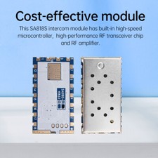 SA818S Walkie Talkie Module UHF 400-470MHz VHF 134-174MHz Radio Module Amateur