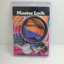 Master Lock Kensington Universal Notebook Security Cable Lock Computer 64030