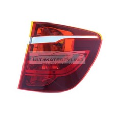 BMW X3 Rear Light F25 2010-2019 Outer Wing Tail Lamp Back Lens Drivers Side
