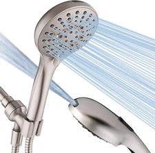 High Pressure 9 Spray Settings Handheld Shower Head  & 69'' Hose PSS9901-02