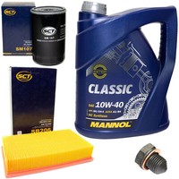 MotoröL Filter Set 10W40 5 Liter + ÖLablassschraube FüR Audi 100 VW Golf Passat