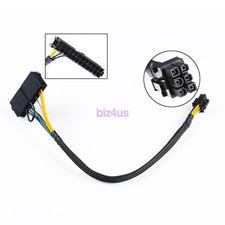 ATX Power Supply Cable 24pin to 6pin For DELL Optiplex 3080 5090 V3470 8940 30CM
