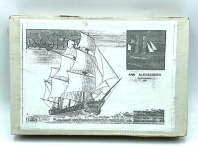 VINTAGE 70 RARE PRESTIGE AUGUSTUS CARD MODEL SHIP ANN ALEXSANDER # [IP