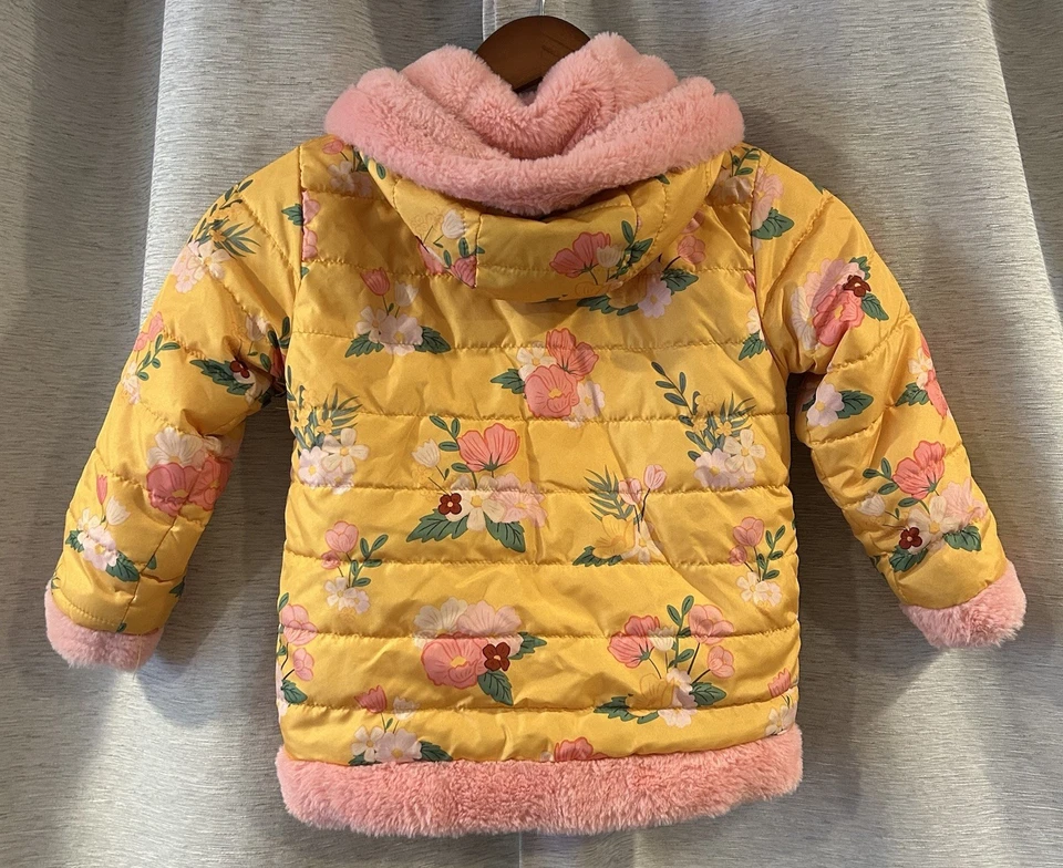 Chaqueta forrada de vellón con capucha reversible para niña Disney Minnie Mouse talla 5 Foto 4 de 4