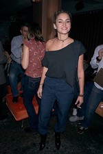 Drea de Matteo at the grand re-opening of Morgans Bar to benefit t- Old Photo
