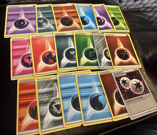 Konvolut Pokémon Karten, 18 Pokémon Energiekarten Vintage Energiekarten Sammler - Bild 2 von 4