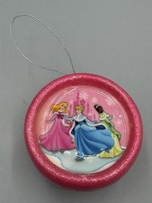 Hallmark Disney Princess Plastic Christmas Ornament Cinderella Belle Tiana 2011