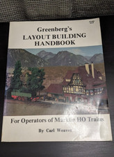 Greenberg's Layout Building Handbook For Marklin HO Trains. used, slight wear
