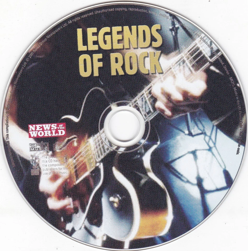 LEGENDS OF ROCK ( NEWS OF THE WORLD Newsaper CD ) - Bild 3 von 3