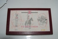 W Britain Set 1547, 9th/12th Royal Lancers, Limited Edition 5000 Sets, EMPTY BOX