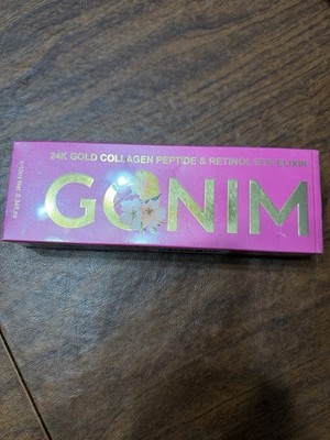 Gonim 24k Gold Collagen Peptide & Retinol Eye Elixir Anti-Aging Eye Serum 10ml