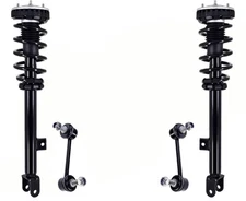 Front Complete Struts W/ Coil Springs & Links For Hyundai Genesis 2009-2014