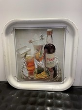 Vintage Pimm’s Square Metal Drinks Cocktail Serving  Tray