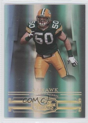 2007 Donruss Threads Century Proof Gold 19/50 AJ Hawk #90 0m8