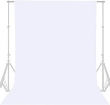 8FTX10FT White Backdrop Background for Photography Photo Booth Backdrop for Phot