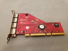 SATA2-PCIX01 4-port SATA II to PCI-X RAID Host Card SI Sil3124 SATA Controller