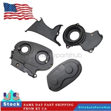 NEW Timing Belt Cover Outer-Inner Set For Chevy CRUZE AVEO SONIC Pontiac G3