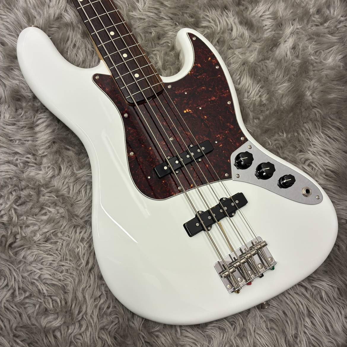 Fender Made in Japan Traditional 60s Jazz Bass Rosewood / Olympic White (no26100
