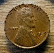 1940-s Lincoln Wheat Cent - Actual Coin Shown -free Shipping Tracking Inv444 1940-s Lincoln Wheat Cent - Actual Coin Shown -free Shipping Tracking Inv444