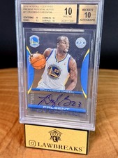 2013 CERTIFIED PRESENT POTENTIAL AUTOS /199 - DRAYMOND GREEN - BGS 10 PRISTINE