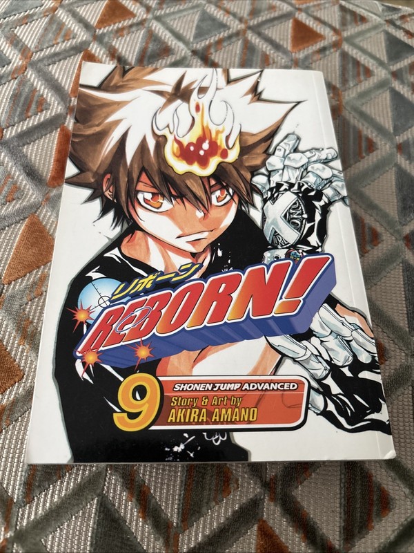 Reborn #9 Manga Graphic Novel Paperback Book Akira Amano