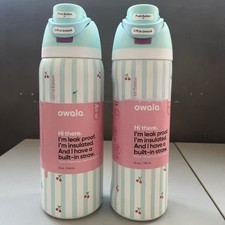 Owala Urban Outfitters Exclusive Tied and Ture FreeSip Blue Bow Bottle 24/32 Uk