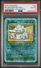 -2002 POKEMON LEGENDARY COLLECTION #68 BULBASAUR-REVERSE FOIL PSA 4