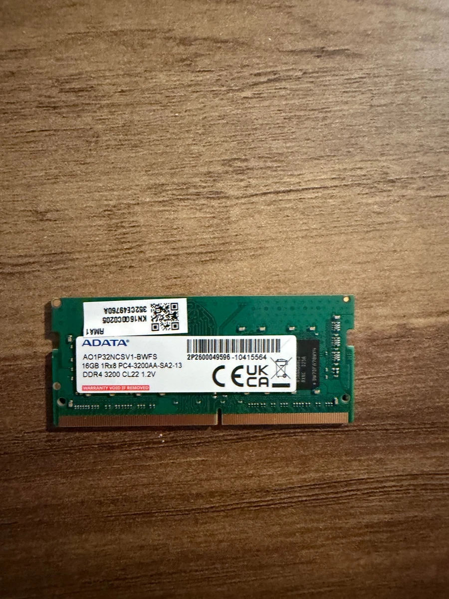 ADATA DDR4 SDRAM 16 GB Capacity per Module Memory (RAM) for sale