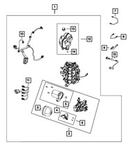 Genuine Mopar Fluid Reservoir 68242276AA
