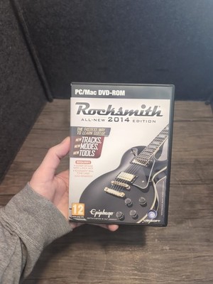 Rocksmith 2014 Edition PC/MAC  Europe UK Version Rare Guitar CD DVD