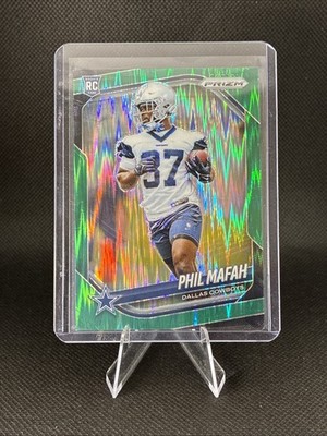 2025 Panini Prizm Football Phil Mafah (RC) #378 Green Flash Prizm