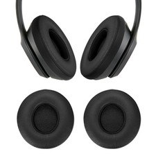 2pcs Ear Pads Replacement Cushions 2.9x2.6 Inch Headphone Ear Covers Black