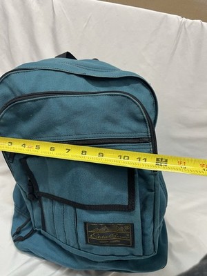 Vintage Eddie Bauer Backpack Green Outdoor Hiking Wilderness 90s