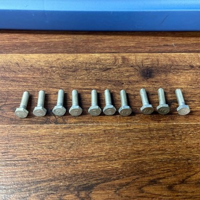 10 Vintage E 11 Hex Bolts M7-1.0 X  23 MM