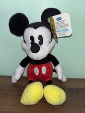 Mickey Mouse 90th Anniversary Bean Plush Pie-Eye Mickey Vintage Style Look